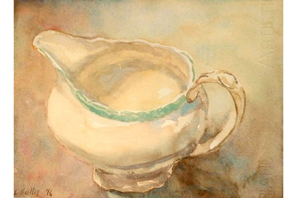 Creamer 1, watercolour on Fabriano Artistico, 10x8 in.